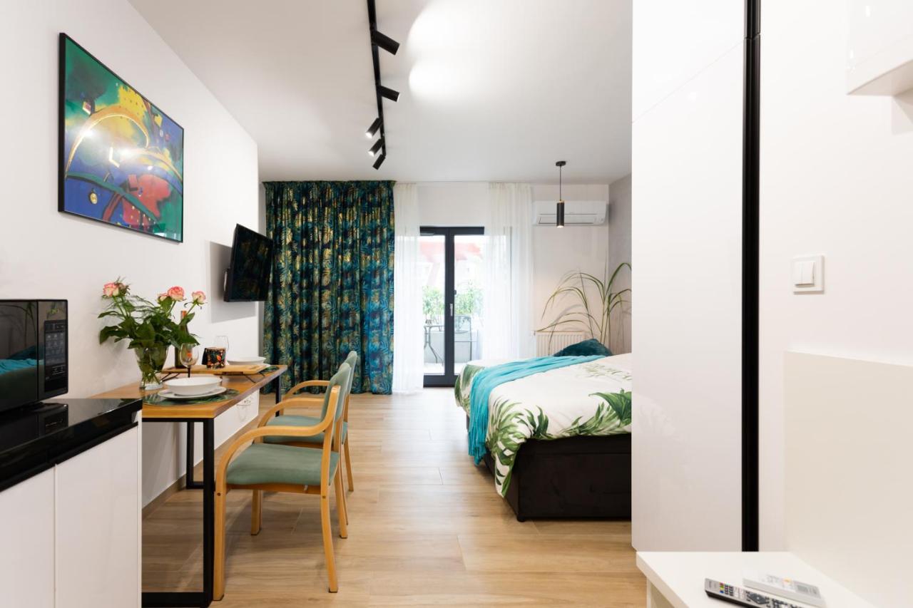 Luxurycity Apartment With Terrace Breslávia Exterior foto