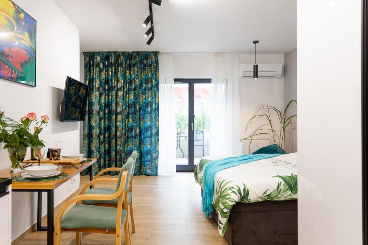 Luxurycity Apartment With Terrace Breslávia Exterior foto
