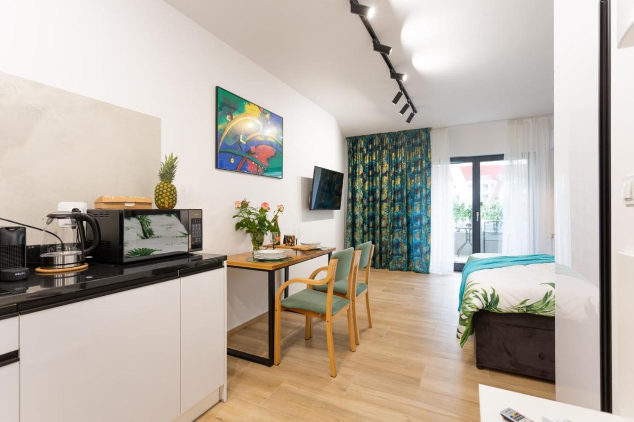 Luxurycity Apartment With Terrace Breslávia Exterior foto