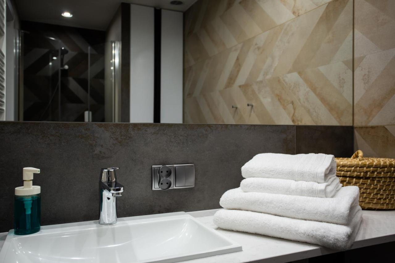 Luxurycity Apartment With Terrace Breslávia Exterior foto