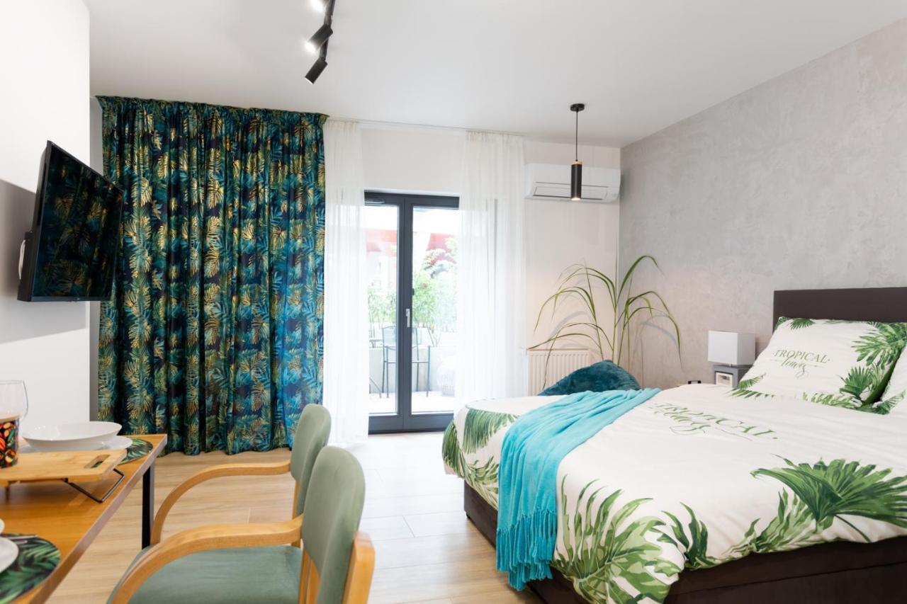 Luxurycity Apartment With Terrace Breslávia Exterior foto